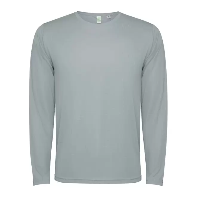 TEE-SHIRT SPORT ML ENFANT PERSONNALISE 'ESTORIL' - gris
