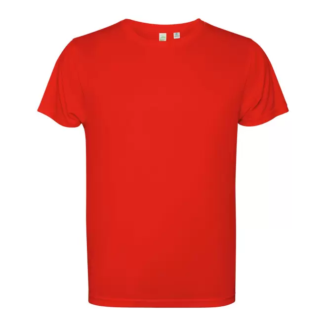 TEE-SHIRT SPORT MC HOMME PERSONNALISE 'ESTORIL' - rouge