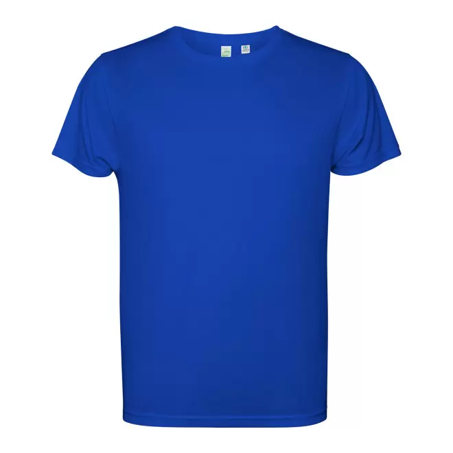 TEE-SHIRT SPORT MC HOMME PERSONNALISE 'ESTORIL' - bleu royal