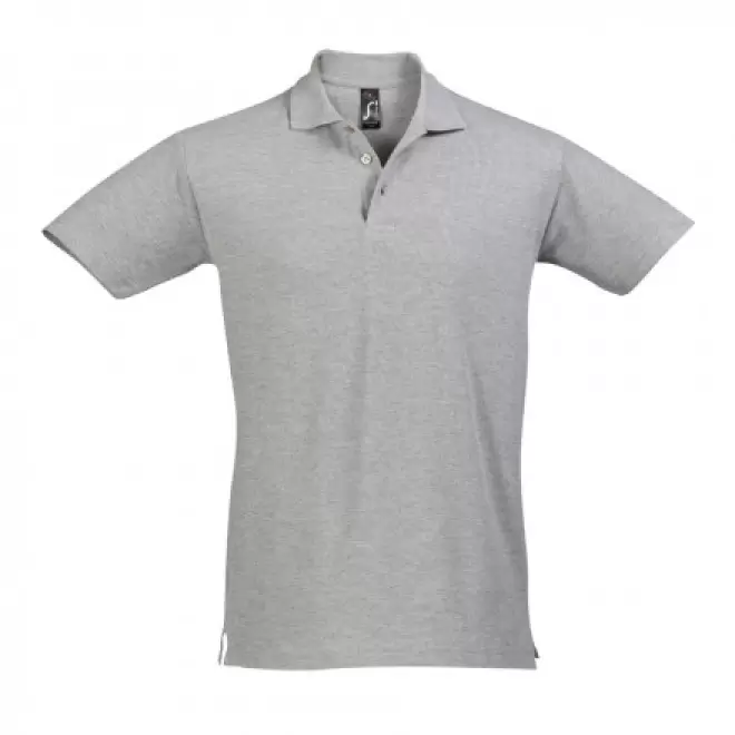 POLO HOMME PERSONNALISÉ 'SPRING' - EXPEDITION RAPIDE 4J - gris