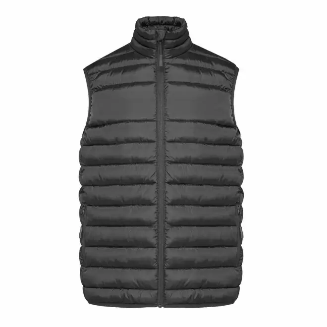 DOUDOUNE HOMME PERSONNALISABLE 'KARIWARM BW' - gris foncé