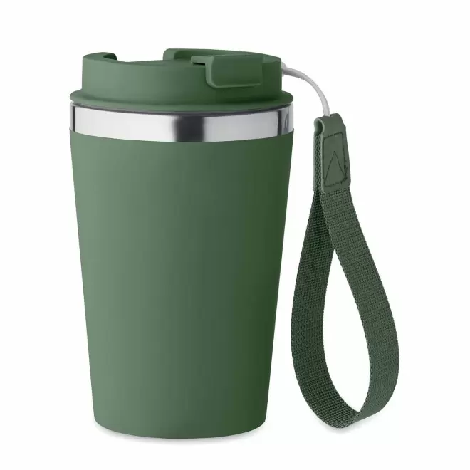 MUG ISOTHERME PERSONNALISABLE 350 ML 'MALTEAS' - vert