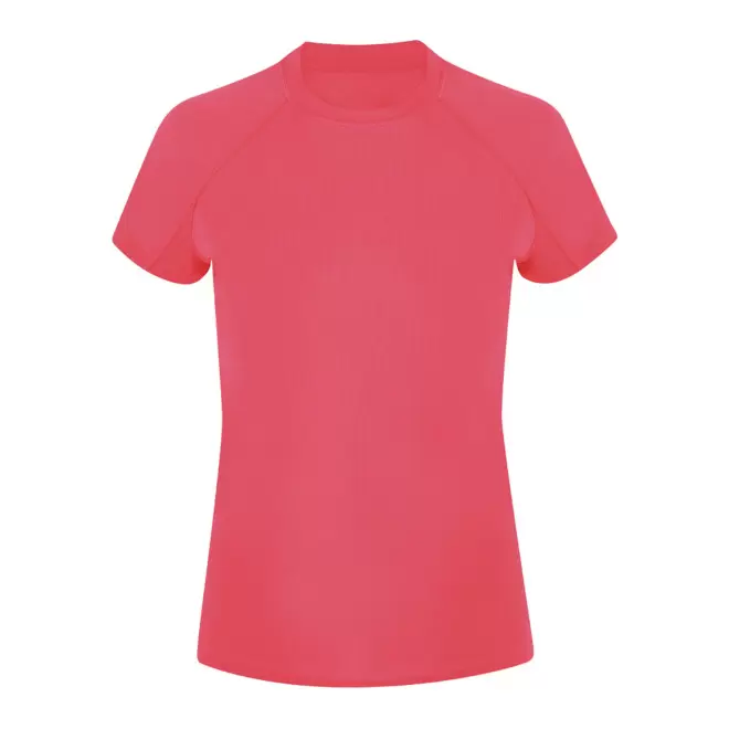 TEE-SHIRT DE SPORT FEMME PERSONNALISABLE 'TAGODA 2.0' - rose fluo