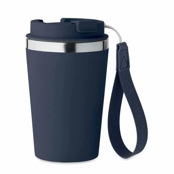 MUG ISOTHERME PERSONNALISABLE 350 ML 'MALTEAS' - bleu marine