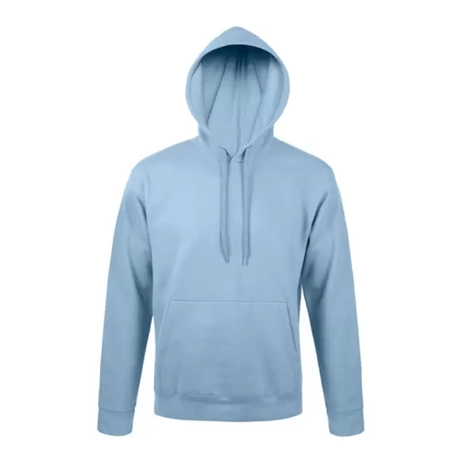 EXP 4J - SWEAT SHIRT PERSONNALISÉ À CAPUCHE 'SNAKE' - bleu ciel