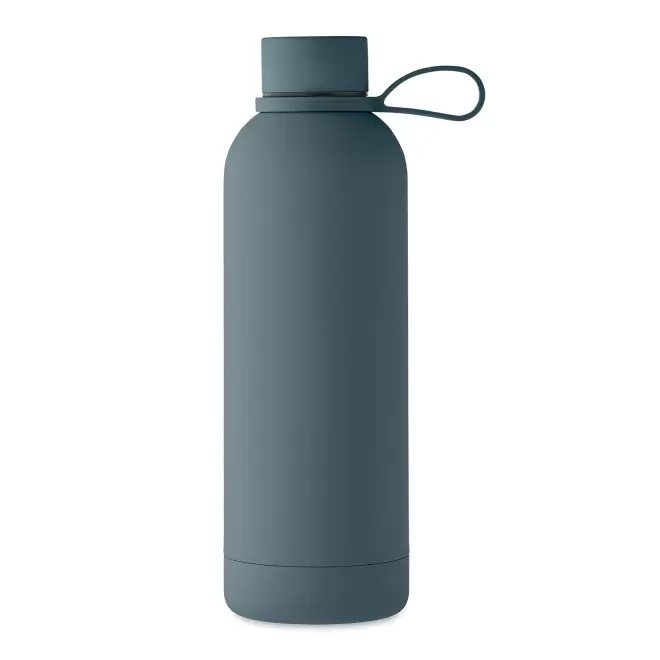 BOUTEILLE ISOTHERME PERSONNALISABLE 500 ML 'MALTEOS' - bleu petrole