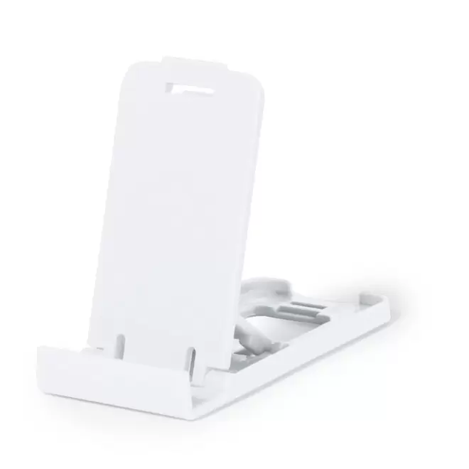 SUPPORT TELEPHONE REPLIABLE PERSONNALISABLE 'PAUSI' - blanc