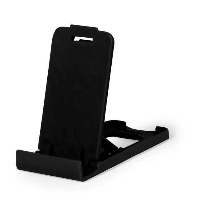 SUPPORT TELEPHONE REPLIABLE PERSONNALISABLE 'PAUSI' - noir