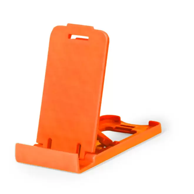 SUPPORT TELEPHONE REPLIABLE PERSONNALISABLE 'PAUSI' - orange