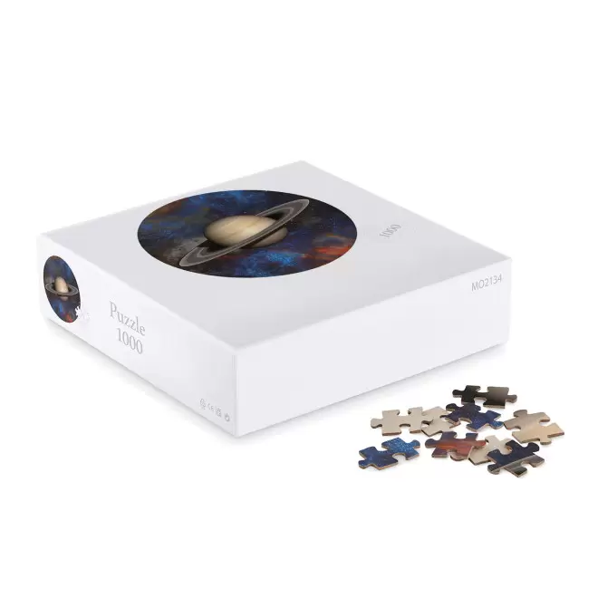 PUZZLE 1000 PCS PERSONNALISABLE 'PUZZLI' - blanc