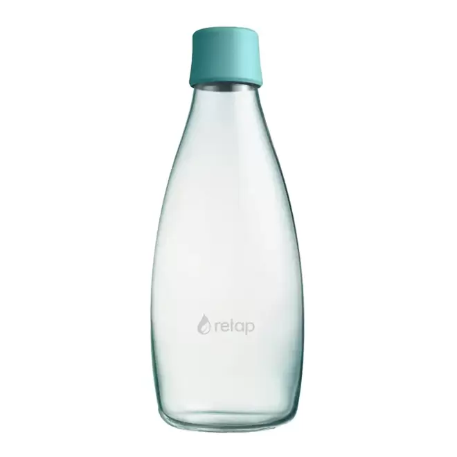 BOUTEILLE VERRE 800ML PERSONNALISABLE 'ORIGINAL 08' - menthe
