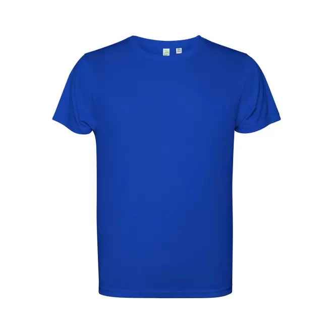 TEE-SHIRT SPORT MC ENFANT PERSONNALISABLE 'ESTORIL' - bleu royal