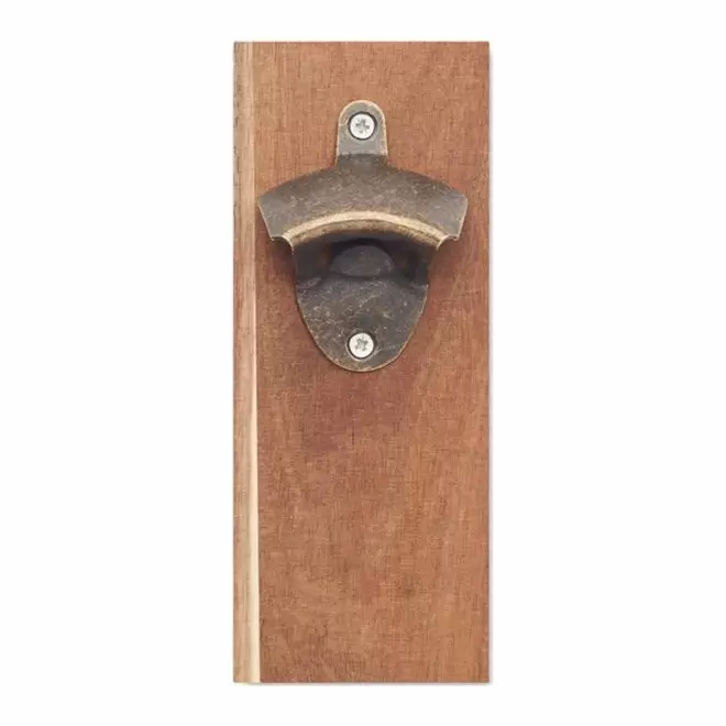 DECAPSULEUR MURAL AIMANTE PERSONNALISABLE 'CLIPMU' - bois