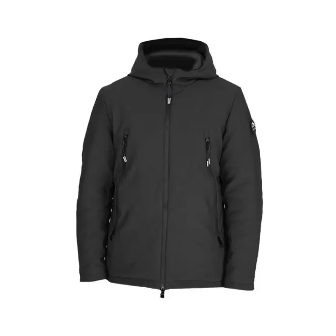 BLOUSON PERSONNALISÉ MATELASSÉ MIXTE MUSTAGHATA® 'COLORADO' - noir