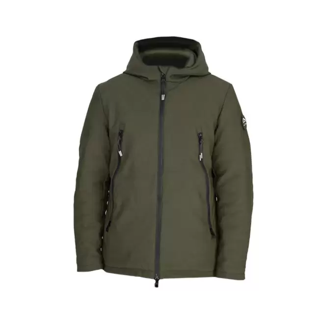 BLOUSON PERSONNALISÉ MATELASSÉ MIXTE MUSTAGHATA® 'COLORADO' - vert kaki