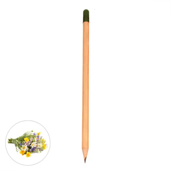 CRAYON A GRAINES PERSONNALISABLE 'SID' - fleurs sauvages