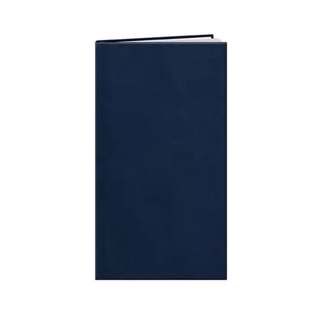 AGENDA DE POCHE 9,5x16,5 PERSONNALISABLE 'BUCKINGHAM' - bleu marine
