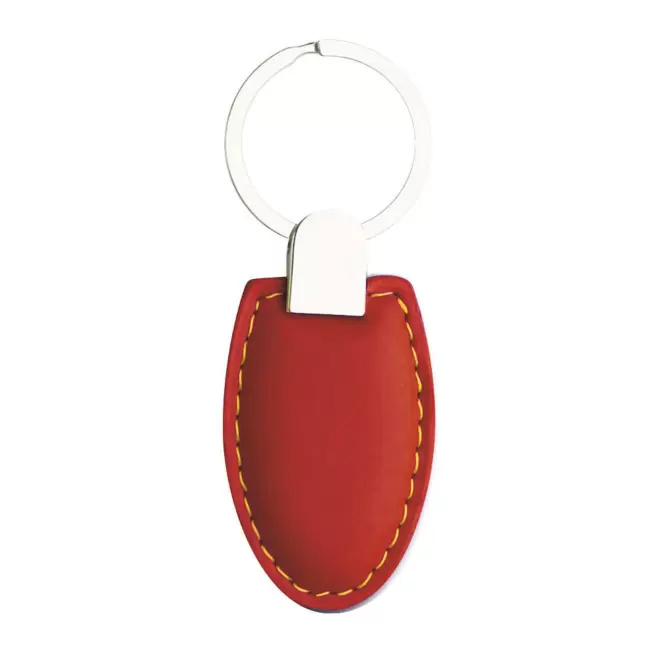PORTE CLE METAL PERSONNALISABLE 'BALIX' - rouge