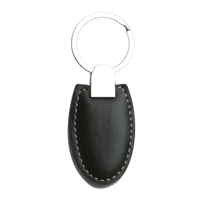 PORTE CLE METAL PERSONNALISABLE 'BALIX' - noir