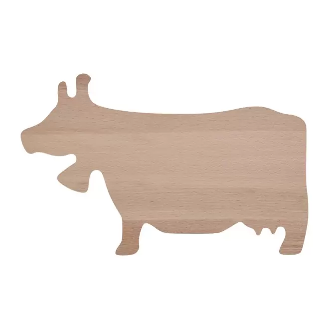 PLANCHE EN HETRE MIE PERSONNALISABLE 'LINAGA' - vache