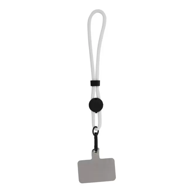 LANIERE POUR TELEPHONE PERSONNALISABLE 'NIROUX MINI' - blanc