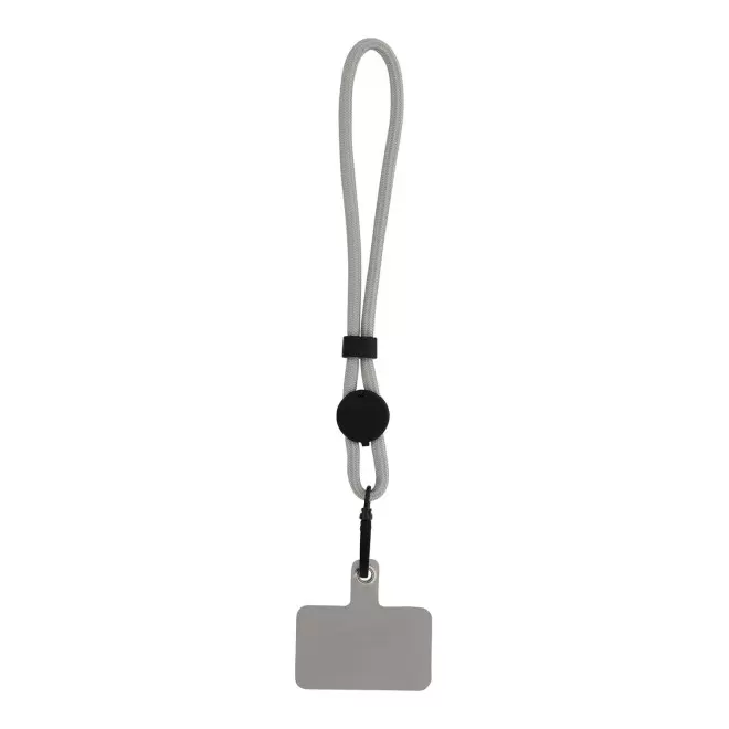 LANIERE POUR TELEPHONE PERSONNALISABLE 'NIROUX MINI' - gris clair