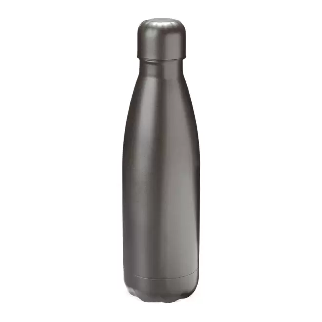 BOUTEILLE ISOTHERME PUBLICITAIRE EN INOX 500ML 'ASTRIO' - noir métallisé