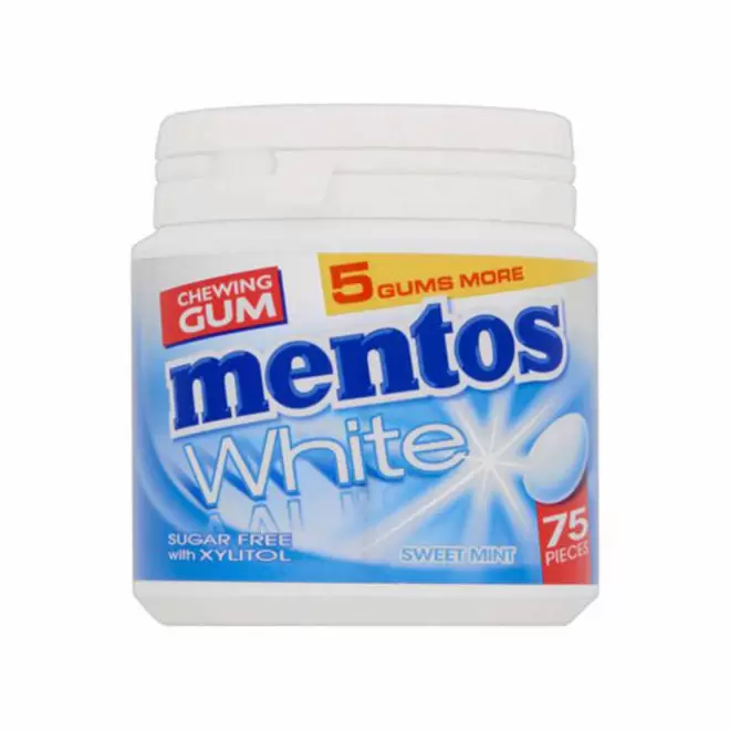 BOITE DE CHEWING GUM MENTOS® PERSONNALISABLE 'NARIKO' - menthe douce