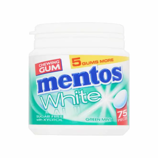 BOITE DE CHEWING GUM MENTOS® PERSONNALISABLE 'NARIKO' - menthe verte