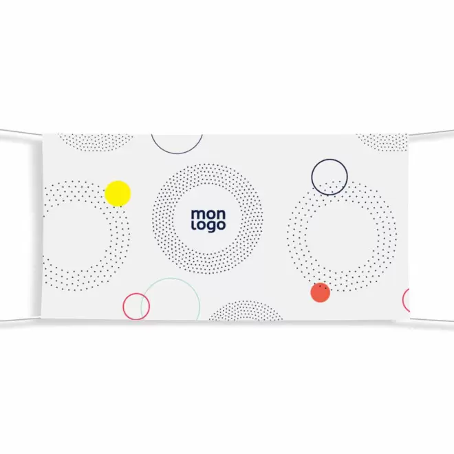 BACHE PVC PERSONNALISABLE 'REKLAM' - blanc 200x100 cm