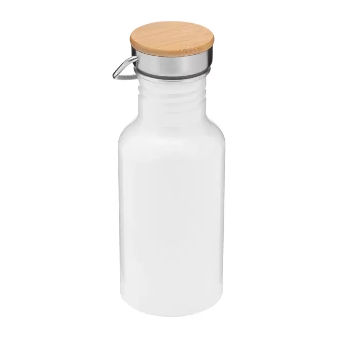 GOURDE ALU 550 ML 'CHEDDY COLOR' - blanc