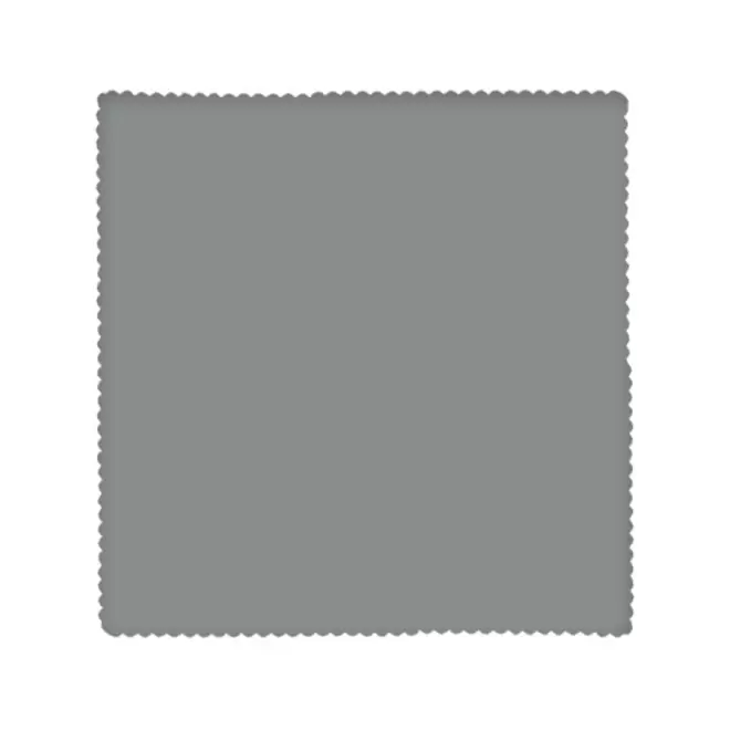LINGETTE MICROFIBRE PERSONNALISÉE 'EPOUSTIF' - EMBOSSAGE 200GR/M2 - gris