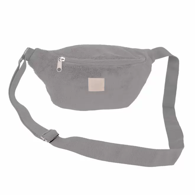 BANANE PERSONNALISABLE MIE EN POLAIRE 'LOR' - gris foncé