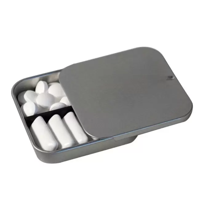 BOITE A BONBONS PERSONNALISABLE 'VIMA TWIN' - argenté