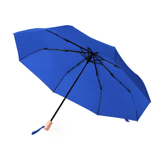 PARAPLUIE PLIABLE PUBLICITAIRE 'LINWOOD RPET' - bleu 