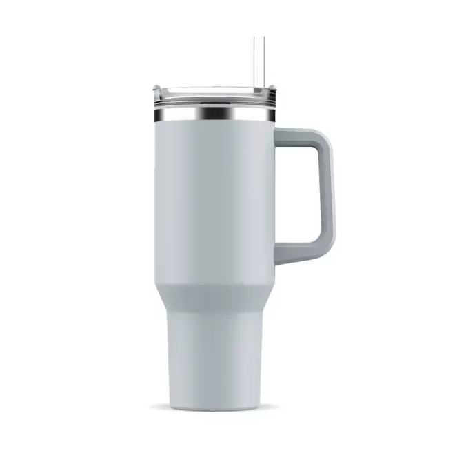 MUG RECYCLE PERSONNALISABLE 1.2L 'TENDENZE' - gris clair