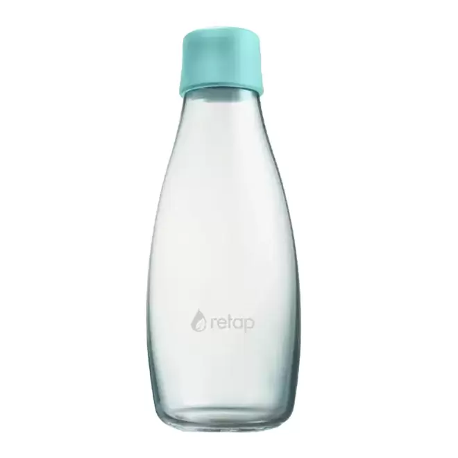 BOUTEILLE VERRE PERSONNALISABLE 500ML 'ORIGINAL 05' - menthe
