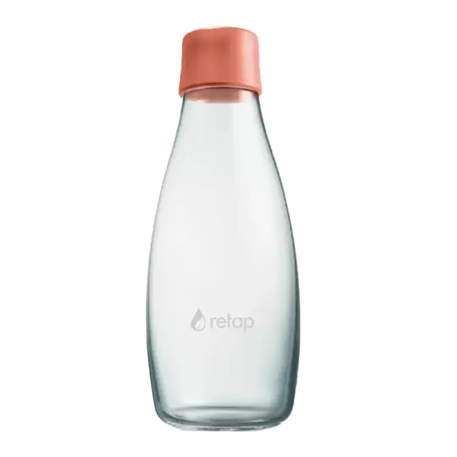 BOUTEILLE VERRE PERSONNALISABLE 500ML 'ORIGINAL 05' - pêche