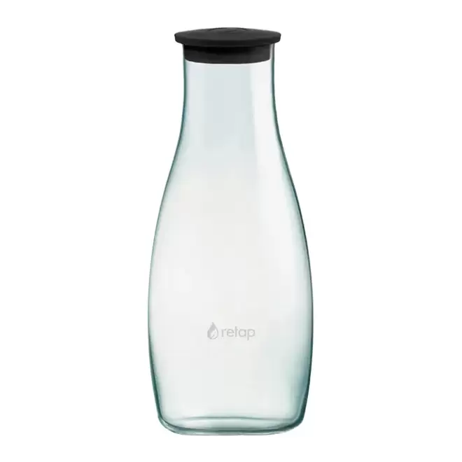 CARAFE VERRE 1,2L PERSONNALISABLE 'ORIGINAL CARAFE' - noir