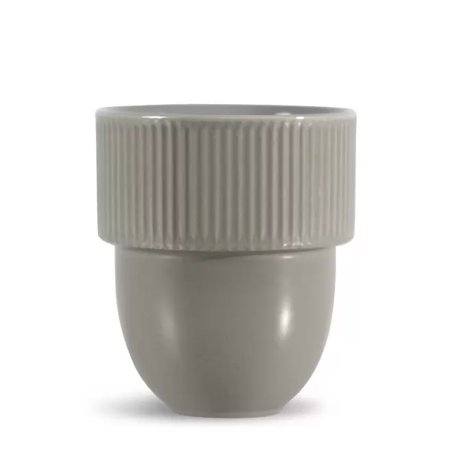 TASSE EMPILABLE 270ML PERSONNALISABLE 'EMPI' - gris