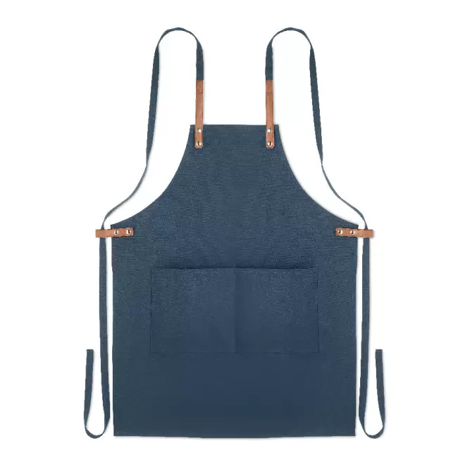 TABLIER PERSONNALISÉ 'MADURAI' - bleu