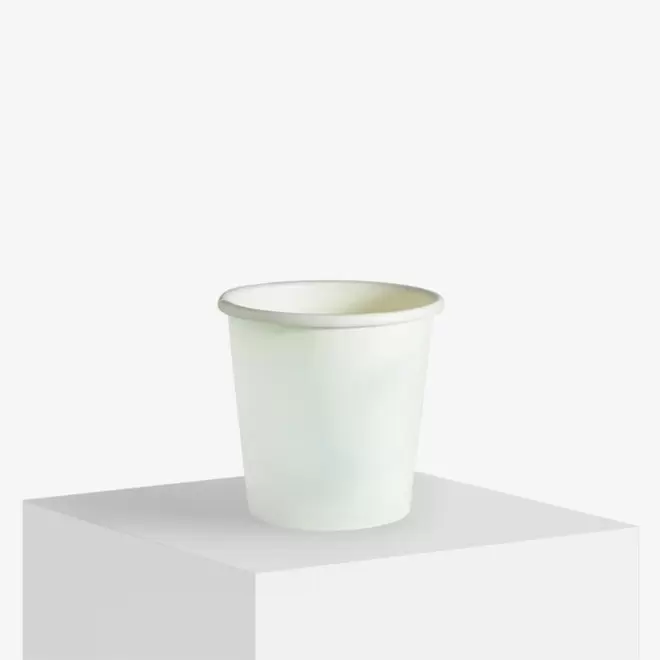 GOBELET CARTON 10CL PERSONNALISABLE 'KUPPO' - blanc