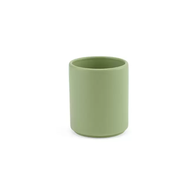 MUG CERAMIQUE 75 ML PERSONNALISABLE 'CAFLO' - vert_mat
