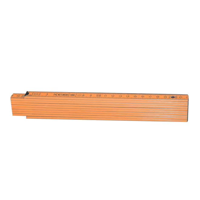 METRE PLIABLE PERSONNALISABLE 'MINESURA COLOR' 2M - orange