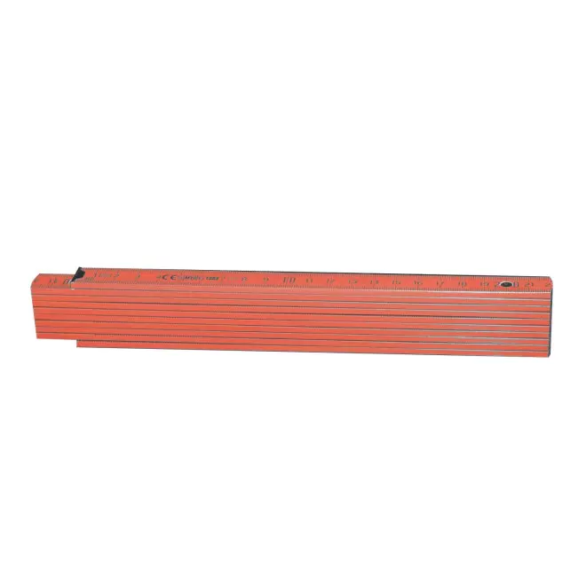 METRE PLIABLE PERSONNALISABLE 'MINESURA COLOR' 2M - orange foncé