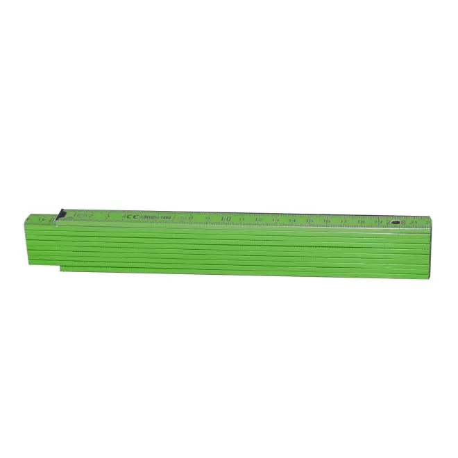 METRE PLIABLE PERSONNALISABLE 'MINESURA COLOR' 2M - vert