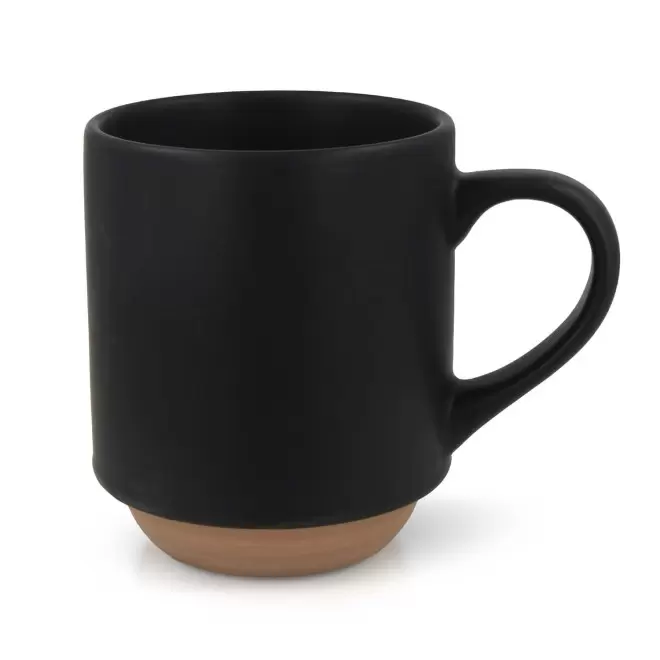 MUG CERAMIQUE 300 ML PERSONNALISABLE 'BALOW' - noir