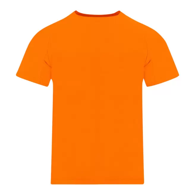TEE-SHIRT DE SPORT ENFANT PERSONNALISABLE 'TAGODA 2.0' - orange fluo