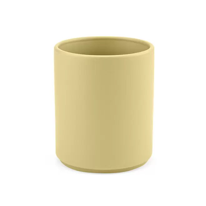 MUG CERAMIQUE 250 ML PERSONNALISABLE 'CAFLO' - jaune_pastel