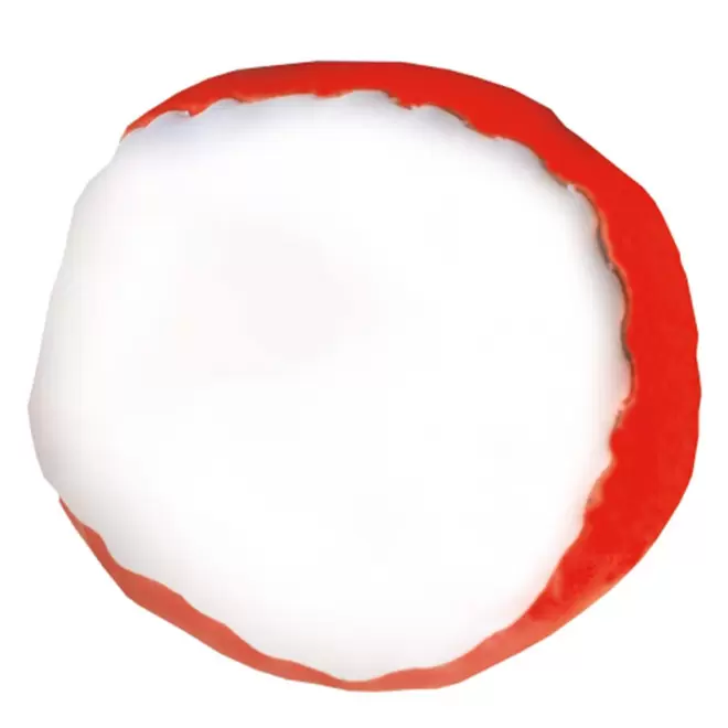 BALLE DE JONGLAGE PERSONNALISABLE 'JOKYTA' - blanc/rouge